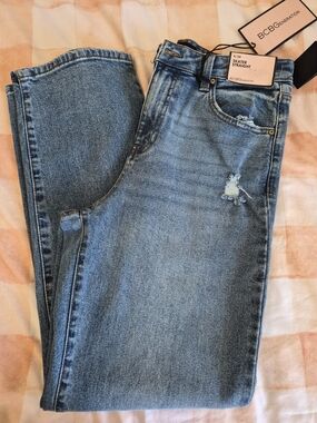 BCBGeneration Light Blue Denim Jeans with Contrast Stitching